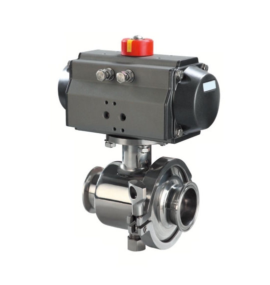 Pneumatic Actuated Sanitary Ball Valve