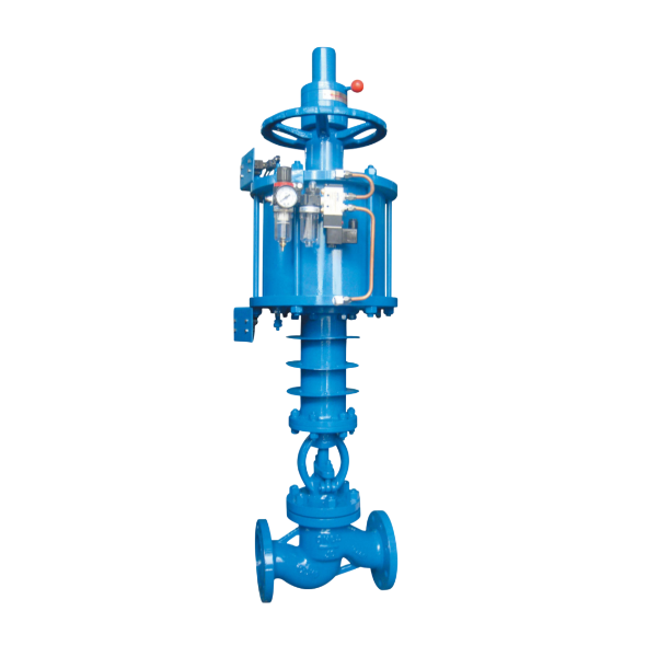 pneumatic globe valve